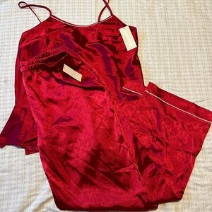Xl red pajama set